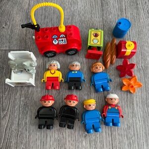 Vintage Lego Duplo minfigures lot
